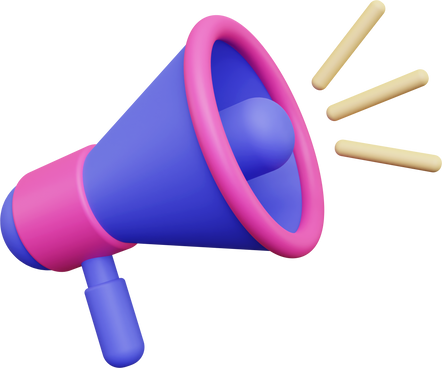 3d Megaphone Promotion